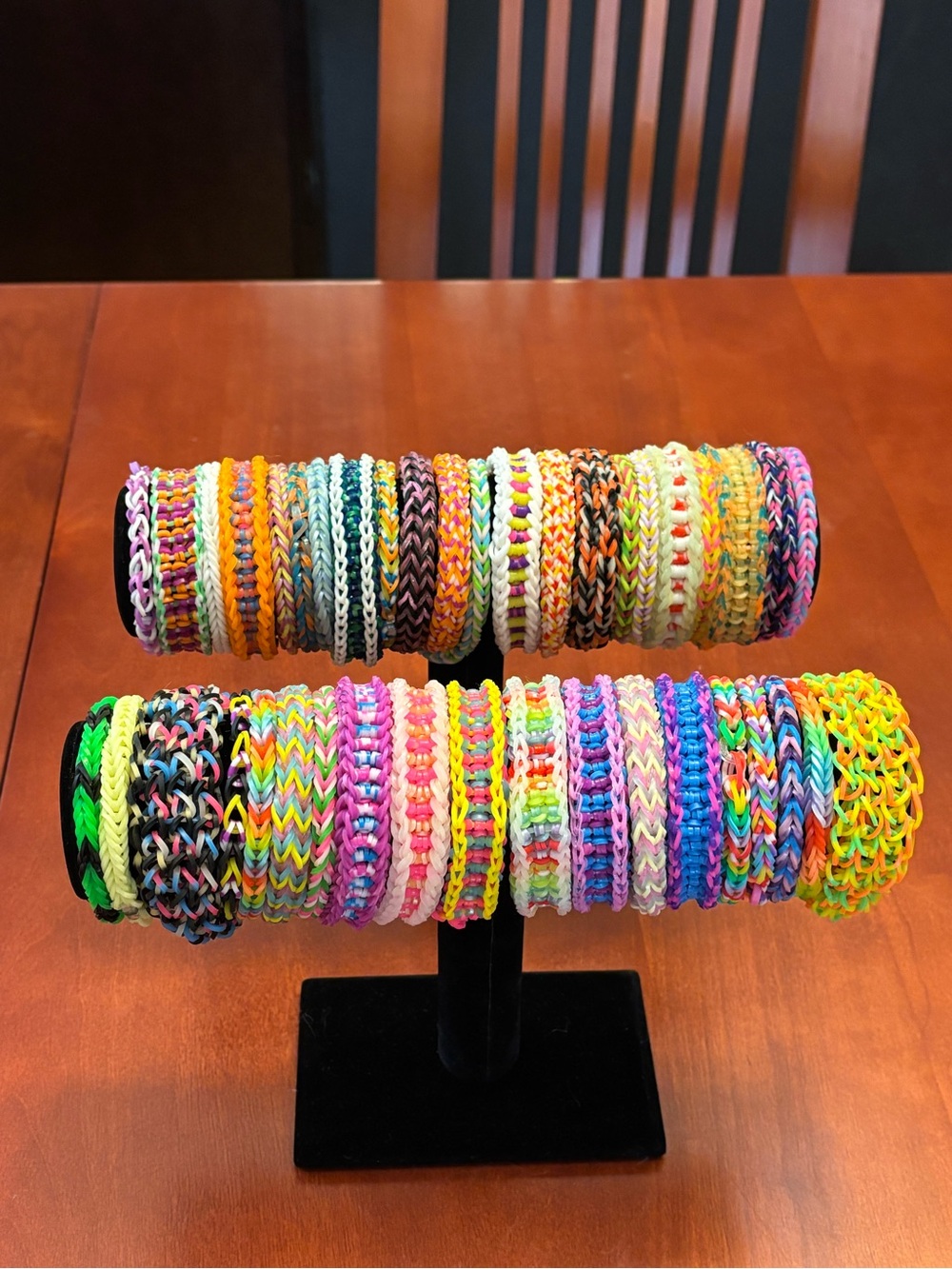 Colorful Assorted Women’s Silicone Rainbow Loom Bracelets